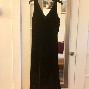 Johnny Was Lilly Eyelet Jumpsuit (black velvet) S